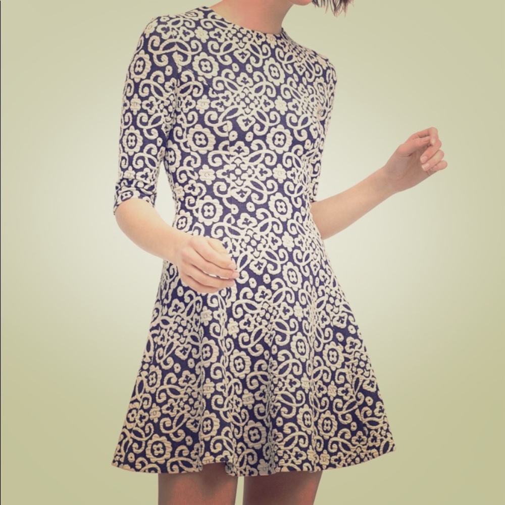 NWT Gorgeous Zara Long Sleeve Mini Tea Dress